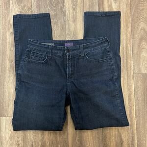 NYDJ Sheri Slim Lift x Tuck Technology Dark Wash Size 8